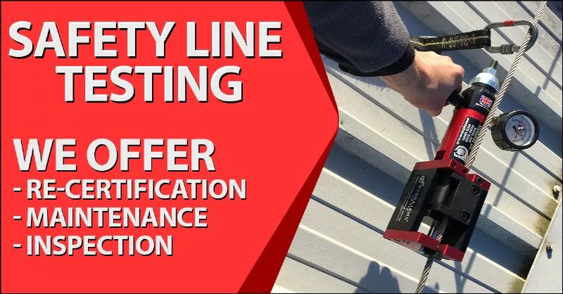 Safety Line Testing Practical Roofing Gloucester - Gloucester, Gloucestershire